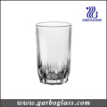 Diamond Bottom Crystal Weiß Glas Tumbler (GB03037009)